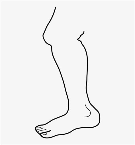 Legs Clipart Black And White