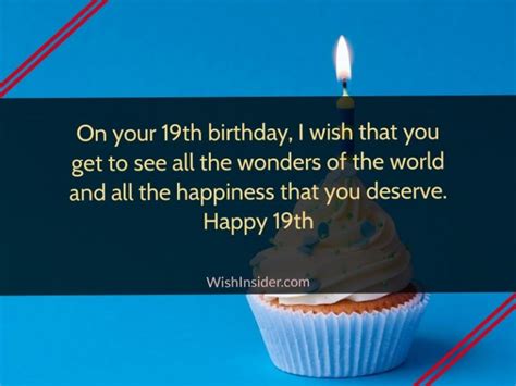 30 Fun And Festive 19th Birthday Wishes Wish Insider