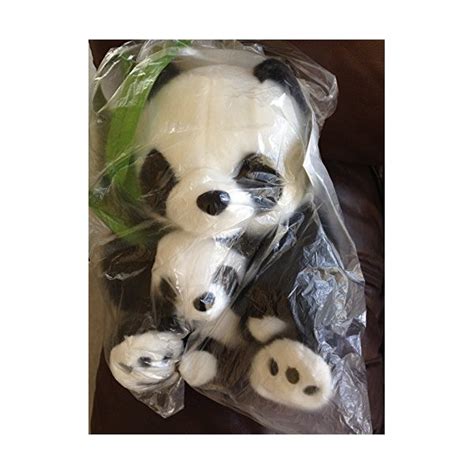 Aurora World Miyoni Panda Bear With Cub Plush 15 By Aurora World