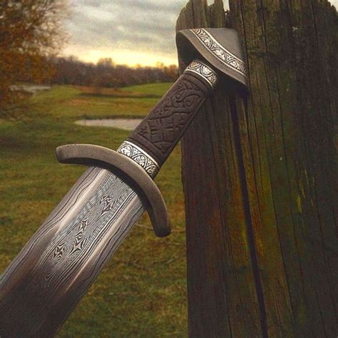 A Magnificent Masterpiece Of A Viking Sword By Cedarlore Forge David