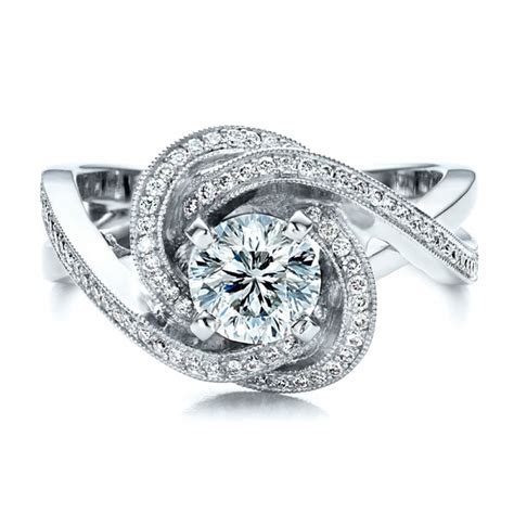 Custom Diamond Engagement Ring 1476 Bellevue Seattle Joseph Jewelry