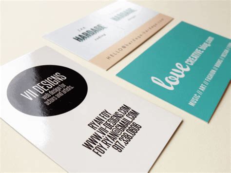How To Choose The Right Business Card Paper Type Brandly Blog