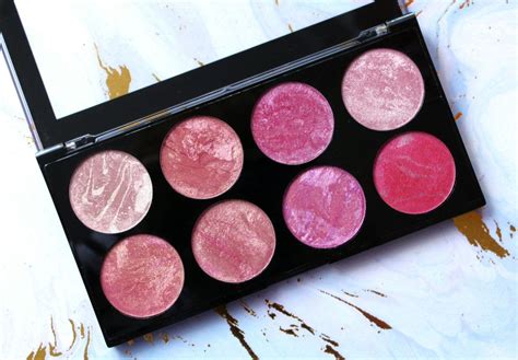 Makeup Revolution Blush Queen Palette Review And Swatches Best Face