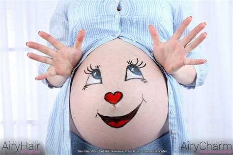 Top 10 Pregnant Body Art Ideas