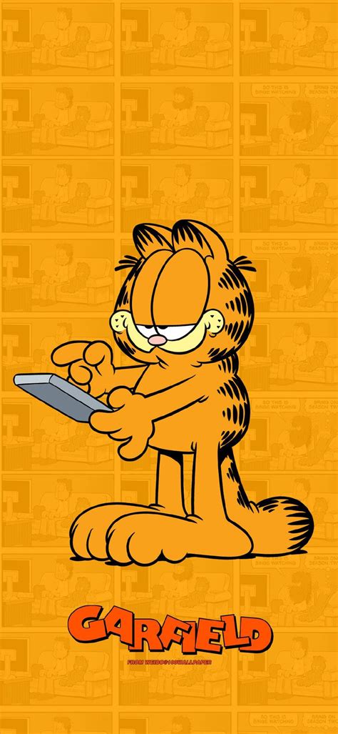 Garfield Wallpaper Ixpap In 2022 Garfield Wallpaper Original