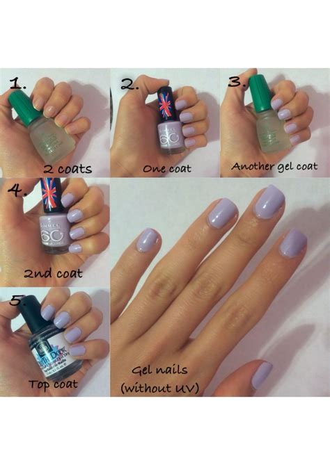 Do it yourself gel nails without the need for a uv light! Easy gel nails! Without UV. Using: Gelous gel coat, any nail polish, and "out the door" top coat ...