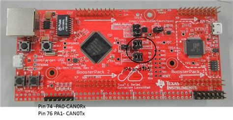 Can Communication With Single Tiva C Launchpad Between Two Can Port
