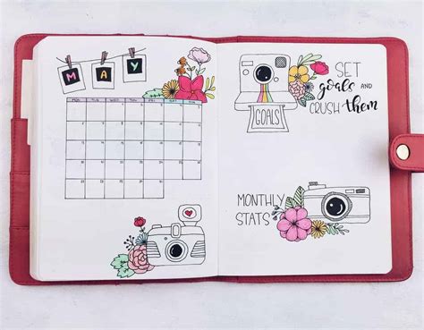 31 Stunning Bullet Journal Monthly Log Inspirations Masha Plans