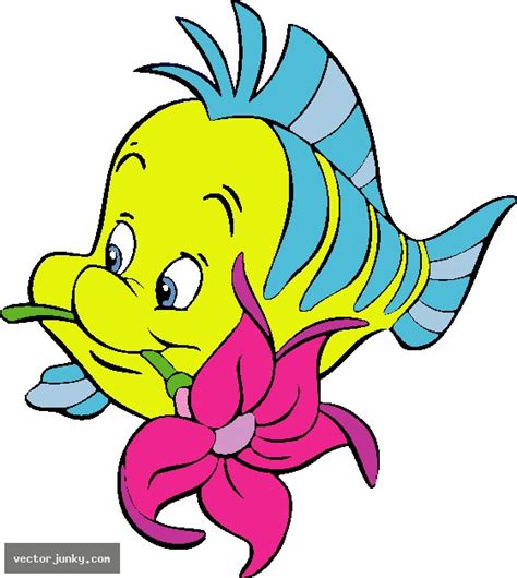 Fish The Little Mermaid Clip Art Library