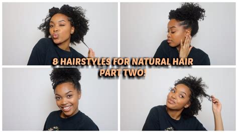 8 Poppin Hairstyles For Natural Hair 3c4a Youtube