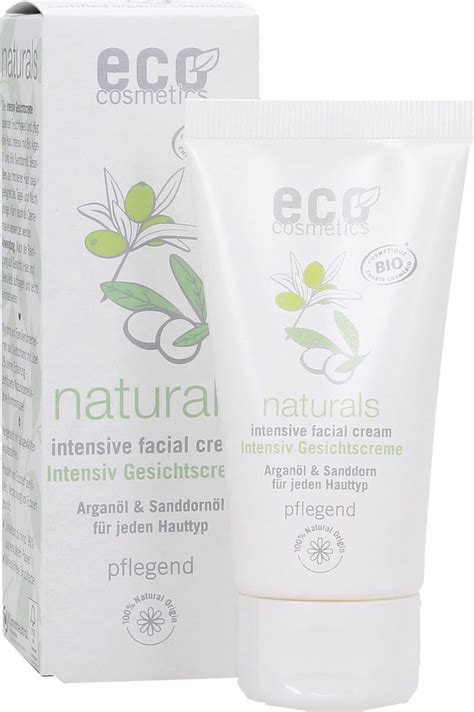 Eco Cosmetics Intensive Face Cream Argan Oil And Sea Buckthorn 50 Ml