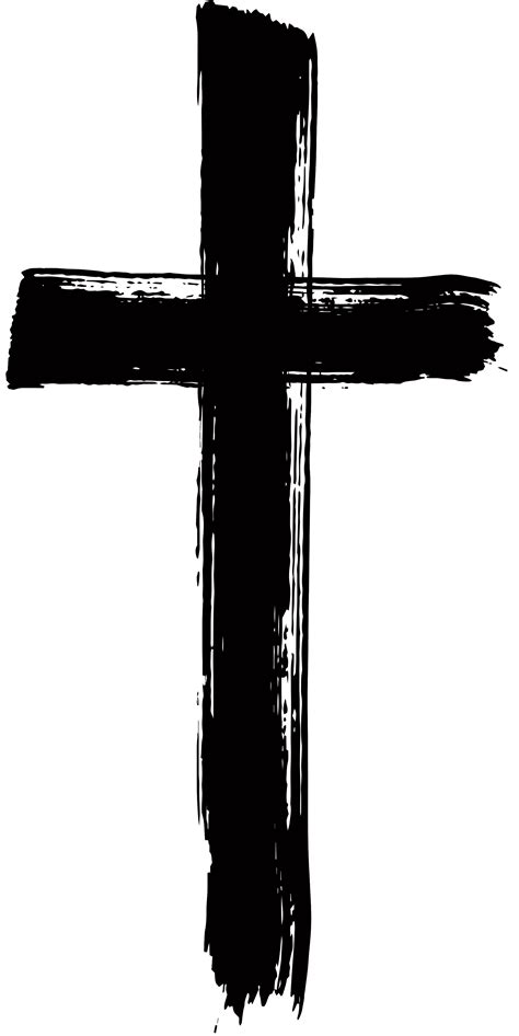 Download Cross Brush Png Paint Brush Cross Png Full Size Png Image