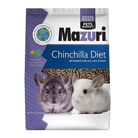 Posted by unknown on dec 20th 2020 great food and a good price. Mazuri 2.5 lbs Chinchilla Diet * You could locate out more ...