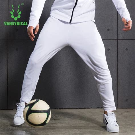 vansydical sweatpants for men running loose cotton pants fitness training football pants