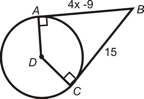 Tangent Lines Read Geometry Ck 12 Foundation