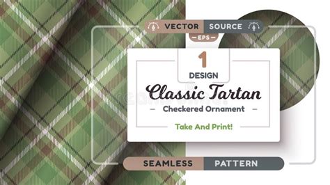 Military Tartan Seamless Pattern Military Texture Checkered Scottish