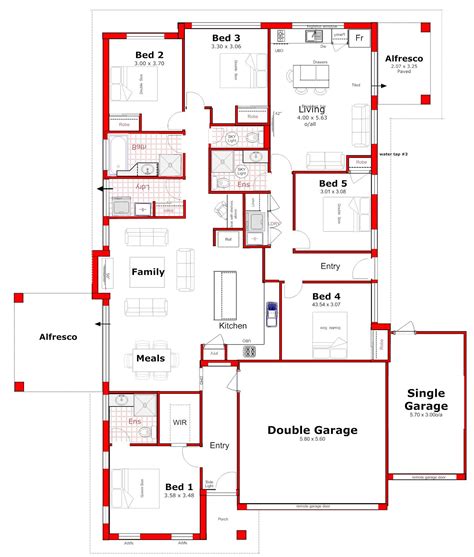 204 Granny Flat House Plan For Dual Living Perth House Plans With