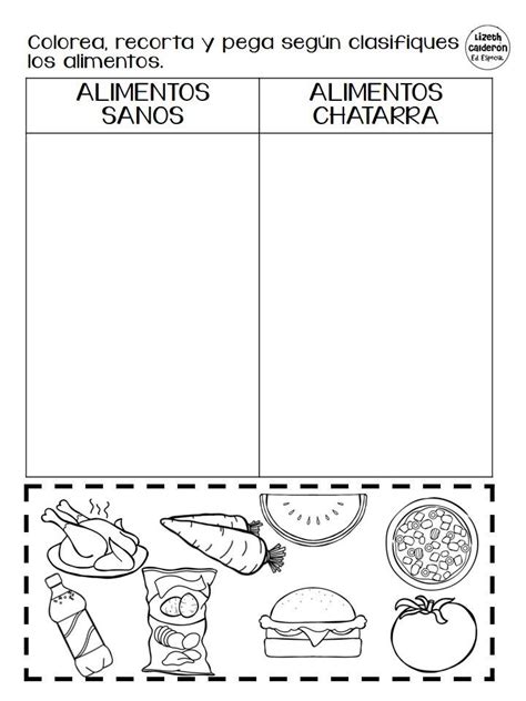 Excelentes Actividades Para Trabajar Sobre La Alimentación En 2021 E6d