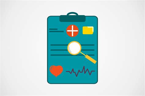 Medical Chart Flat Icon Graphic By Graphic Nehar · Creative Fabrica