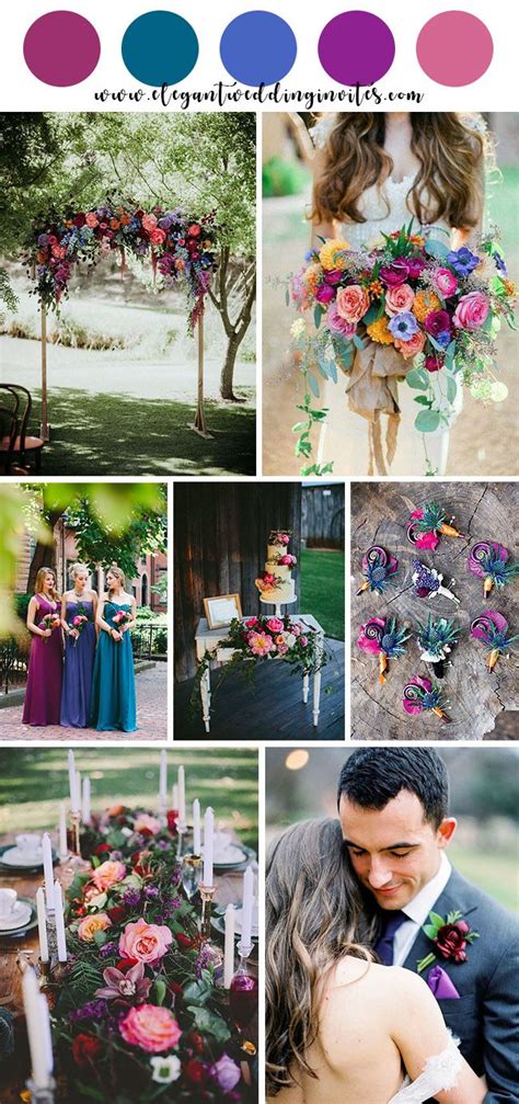 10 Beautiful Spring And Summer Wedding Colors