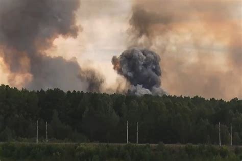 Thousands Evacuated After Russian Ammunition Depot Explodes Metro News