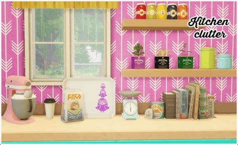 Kitchen Clutter At Lina Cherie Sims 4 Updates