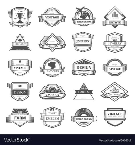 Logo Template Royalty Free Vector Image Vectorstock