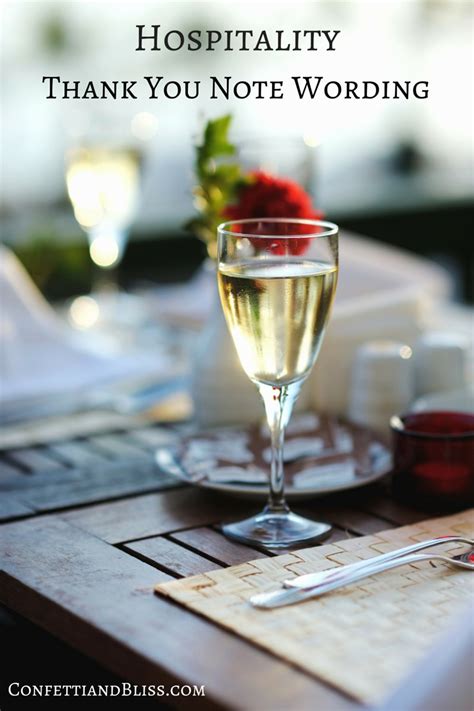 I sincerely thank you for your generosity. Dinner Thank You Notes | Confetti & Bliss