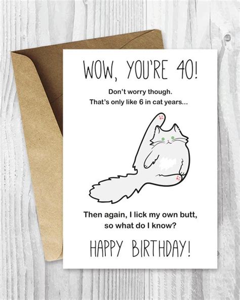 Contains a film like background and wishes, wird template for a 40th birthday. 40th Birthday Card Printable Birthday Card Funny Persian ...
