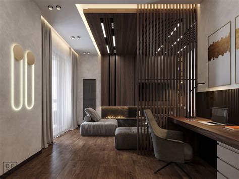 Luxurious Interior With Wood Slat Walls Luxury Interior Interior