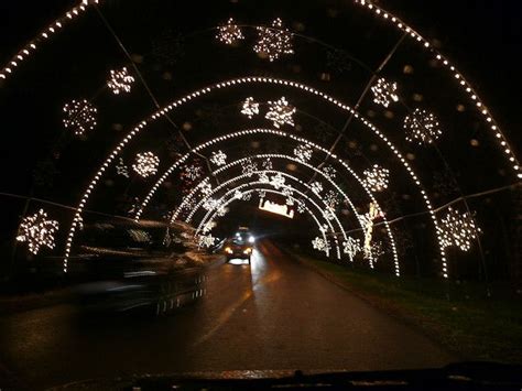 Oglebay Park Christmas Lights Christmas Town Night Hiking West Virginia