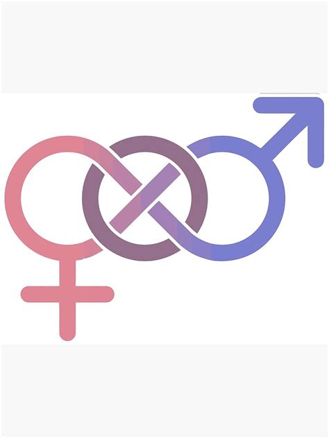 Gender Fluid Symbols Photographic Print By Elisa88 Redbubble