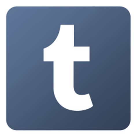 Tumblr Icon | Flat Gradient Social Iconset | limav