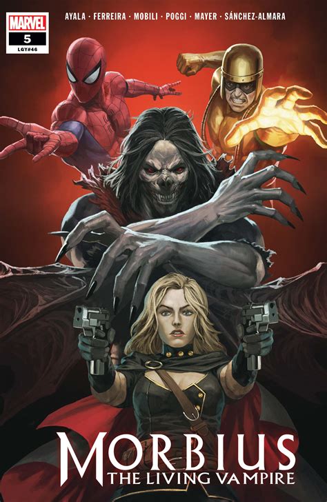 Morbius 2019 5 Comic Issues Marvel