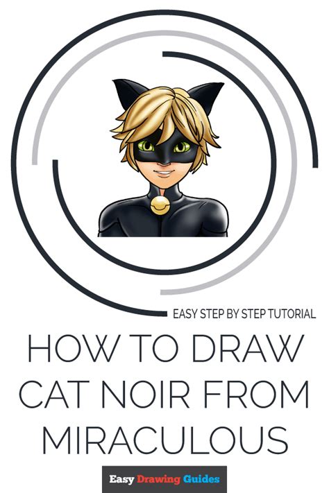 How To Draw Miraculous Cat Noir