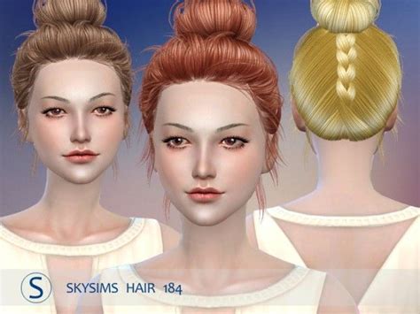 Butterflysims Skysims 184 Donation Hairstyle • Sims 4 Downloads The