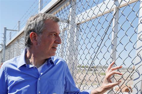 New York City Mayor Bill De Blasio Denies He Crossed The Mexico Border