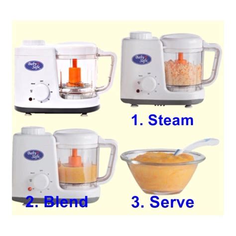 Its four functions—steam, blend, reheat, and defrost—make this machine. Preloved like NEW ! Baby Safe Food Maker Steam Blender ...