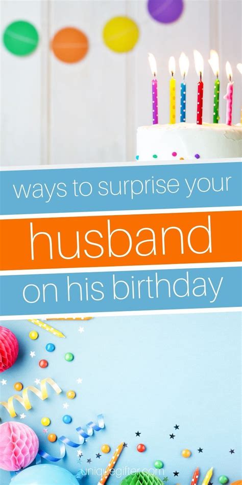 This will make a fabulous. Best Favorite Ways to Surprise Your Husband on his ...