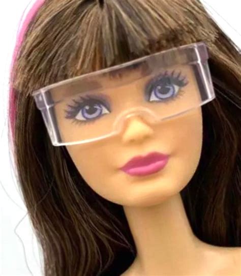 Barbie Doll Retro Sunglasses Doll Accessories Black Barbie Etsy