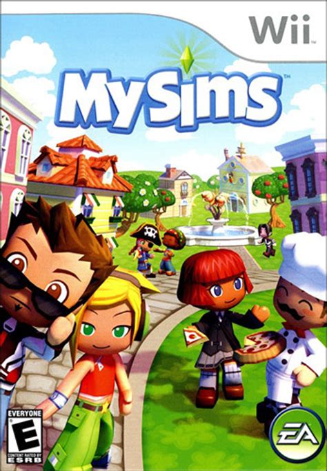 Mysims Nintendo Wii Game For Sale Dkoldies