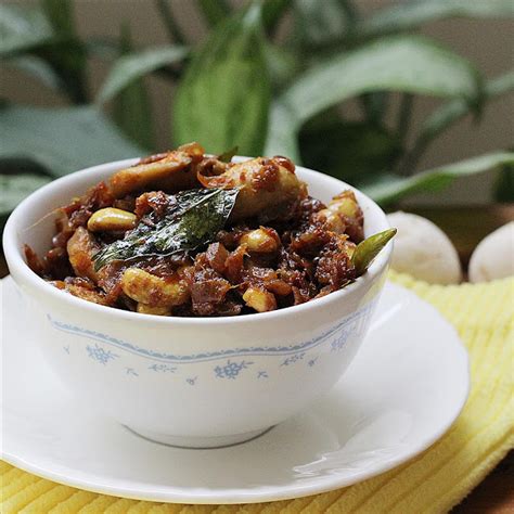 Mushroom Curry Recipe Mushroom Stir Fry Andhra Style