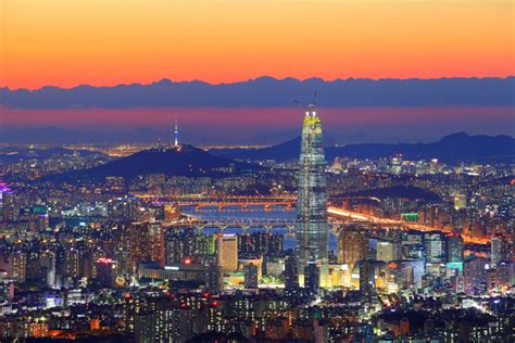 South Korea Opens A New Observatory Seoul Sky