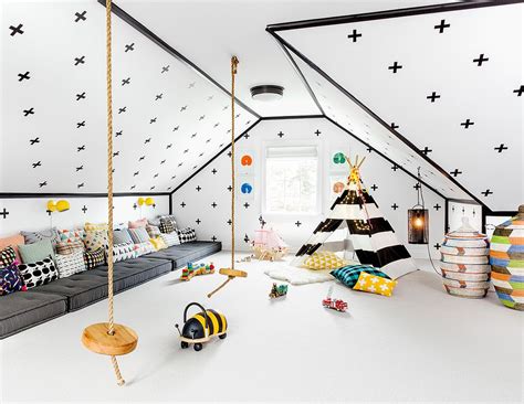 Best Attic Playroom Ideas Discover A Whole Lot Of Fun Indoors Decoist