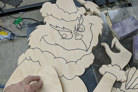 Grinch Christmas Cutout The Olmstead Workshop