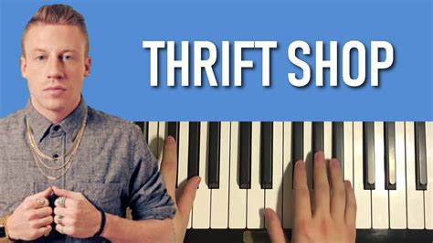 THRIFT SHOP (Piano Tutorial Lesson) - YouTube