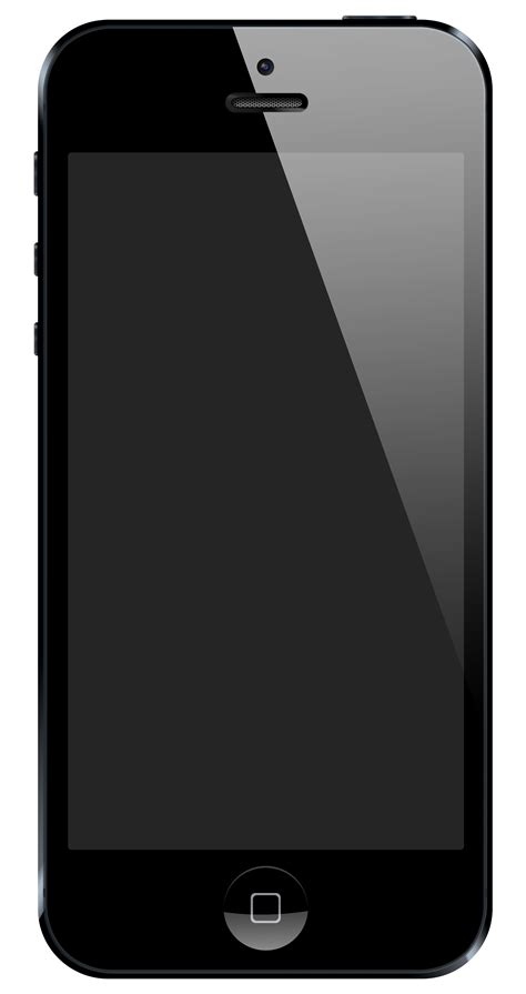 Iphone Black Phone Image Png Transparent Background Free Download