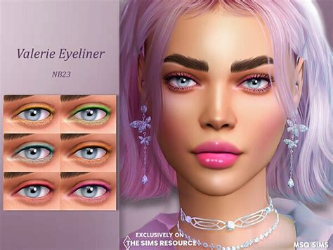 Valerie Eyeliner From Msq Sims Sims 4 Downloads