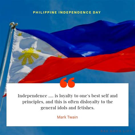Independence Day Quotes Philippines Happy 122nd Independence Day