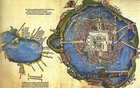 Los Detalles Del Mapa Más Antiguo De La Ciudad De México